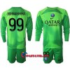 Virallinen Fanipaita + Shortsit Maalivahdin Pitkähihainen Paris Saint-Germain Gianluigi Donnarumma 99 Kotipelipaita 2022-23 - Lasten
